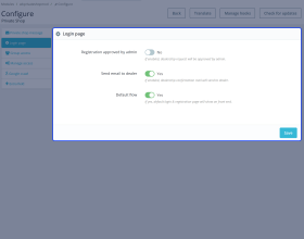 PrestaShop Private Shop