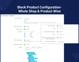 Prestashop Restrict Shop Access by Country, IP and User-Agent