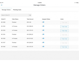 Restaurant Table Management for Shopify