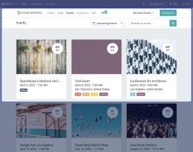 Odoo Marketplace Events Management