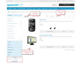 Opencart Product Catalog Filter