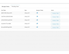Restaurant Table Management for Shopify