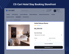 CS-Cart Booking Reservation System