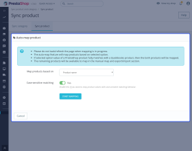Prestashop QuickBooks Connector