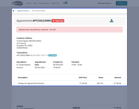 Odoo Appointment Appointee Locator