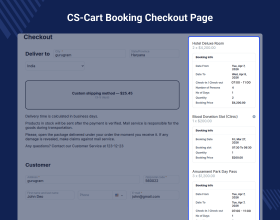 CS-Cart Booking Reservation System