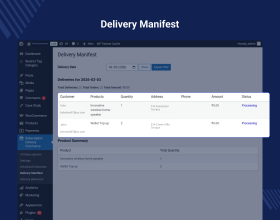 WooCommerce Subscription Delivery