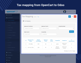 Opencart Odoo Connector