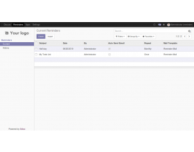 Odoo Reminder Mail