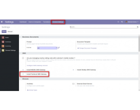 Odoo Textlocal SMS Gateway