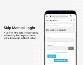 PrestaShop Biometric Web Authentication