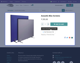 Odoo Stock Per Warehouse