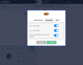 Odoo POS Forced Questions