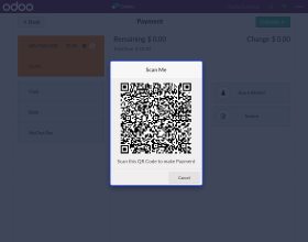 Odoo POS WeChat Payment Acquirer