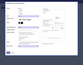 Odoo Question Paper Generator