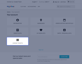 UVdesk Prestashop Free Helpdesk Ticket System 