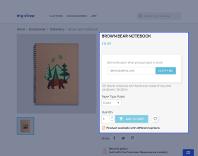 Prestashop Stock Alert | Instock Notifier