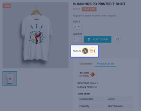Prestashop Product Pictogram