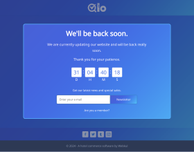 QloApps Maintenance Mode