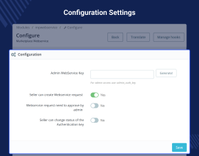 PrestaShop Marketplace Web Service API