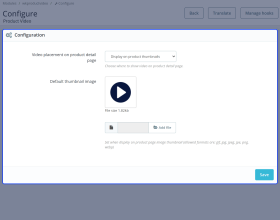 Prestashop Product Video