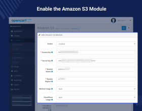 Opencart Amazon S3 Extension