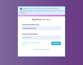 PrestaShop Private Shop