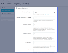 Prestashop AI Engine (ChatGPT)