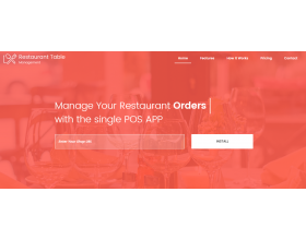 Restaurant Table Management for Shopify