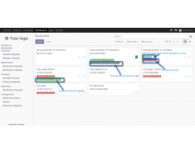 Odoo Equipment Allocations