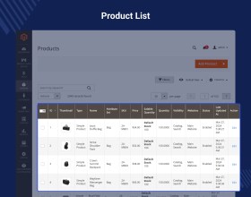 Product Grid Editor for Magento 2