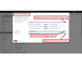 Odoo Website Abandoned Cart Recovery