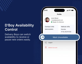 Bagisto Delivery Boy App