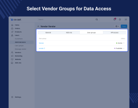 CS-Cart Hide Customer Details