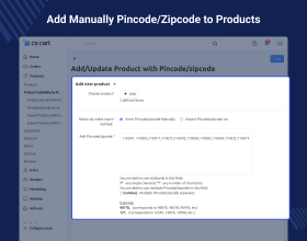 CS-Cart Product Availability By Pincode/Zipcode