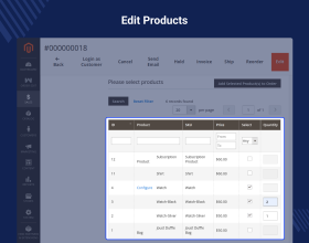 Magento 2 Order Edit Extension