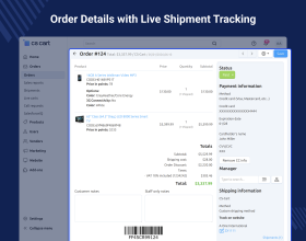 CS-Cart Custom Shipment Carriers Tracking