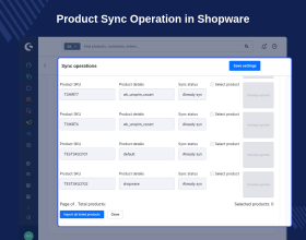 UnoPim Shopware Connector