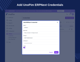 UnoPim ERPNext Connector
