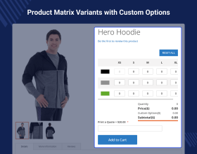 Product Matrix Variants for Magento 2