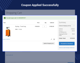 Magento 2 Seller Coupons Marketplace Add-on