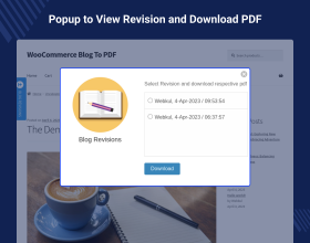 Blog to PDF for WordPress