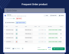 WooCommerce Quick Order Plugin