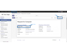 Odoo Equipment Allocations