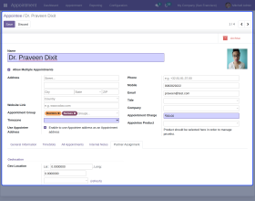 Odoo Appointment Appointee Locator