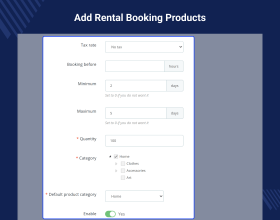 Prestashop Reservation And Booking Module