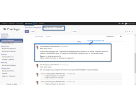 Odoo Equipment Allocations
