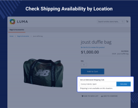 Magento 2 Distance Rate Shipping extension