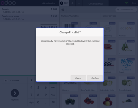 Odoo POS Multi Pricelist