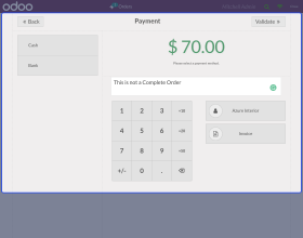 Odoo POS Order Notes